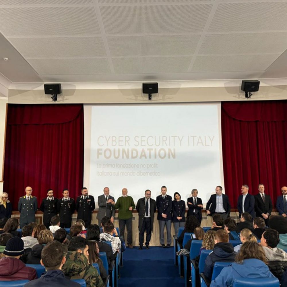 Persone in sala per la giornata di formazione di Cyber Security Italia