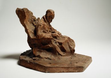 Medardo Rosso, “Malato all’ospedale”, circa 1889.